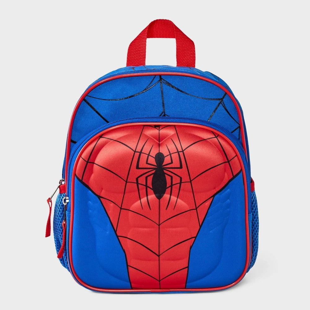 Marvel Toddler Boys' Spider-Man Backpack - Blue Red