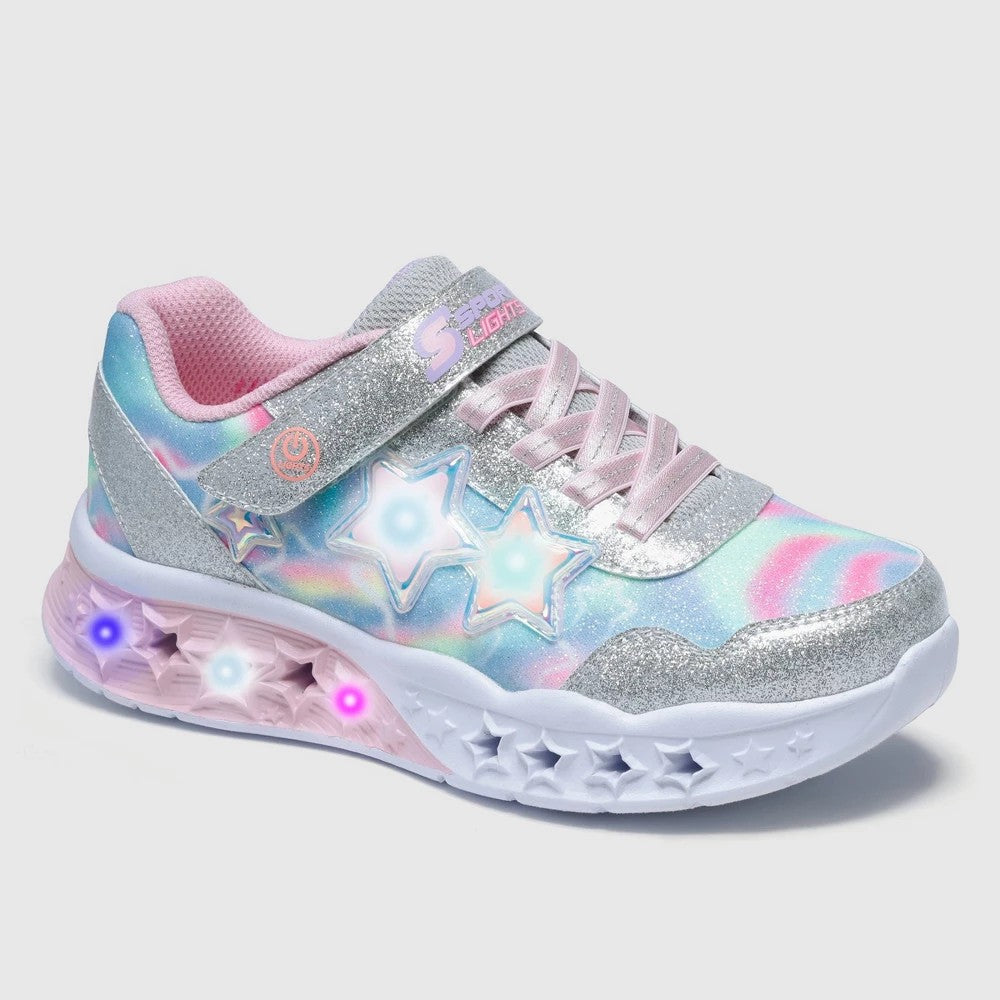 S Sport by Skechers Girls Bree Sneakers Silver 1