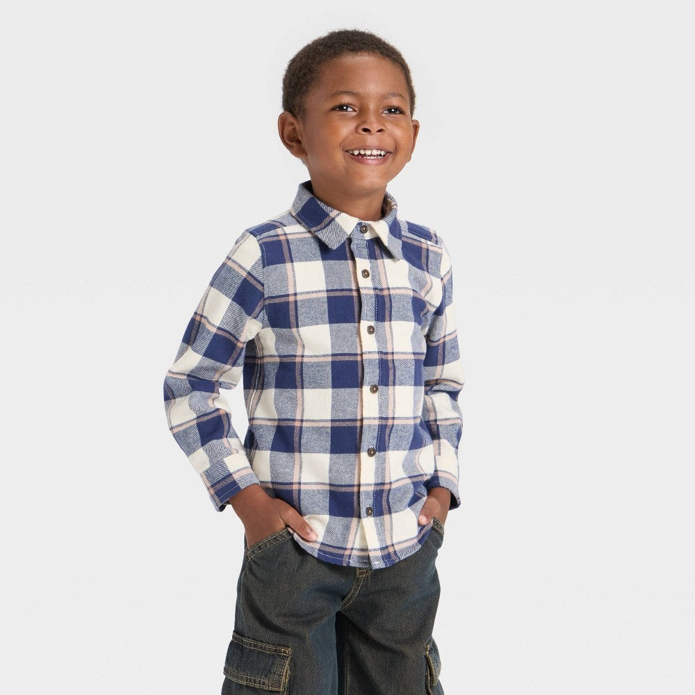 OshKosh B'gosh Plaid Shirt, Toddler Boys'  Size 4T