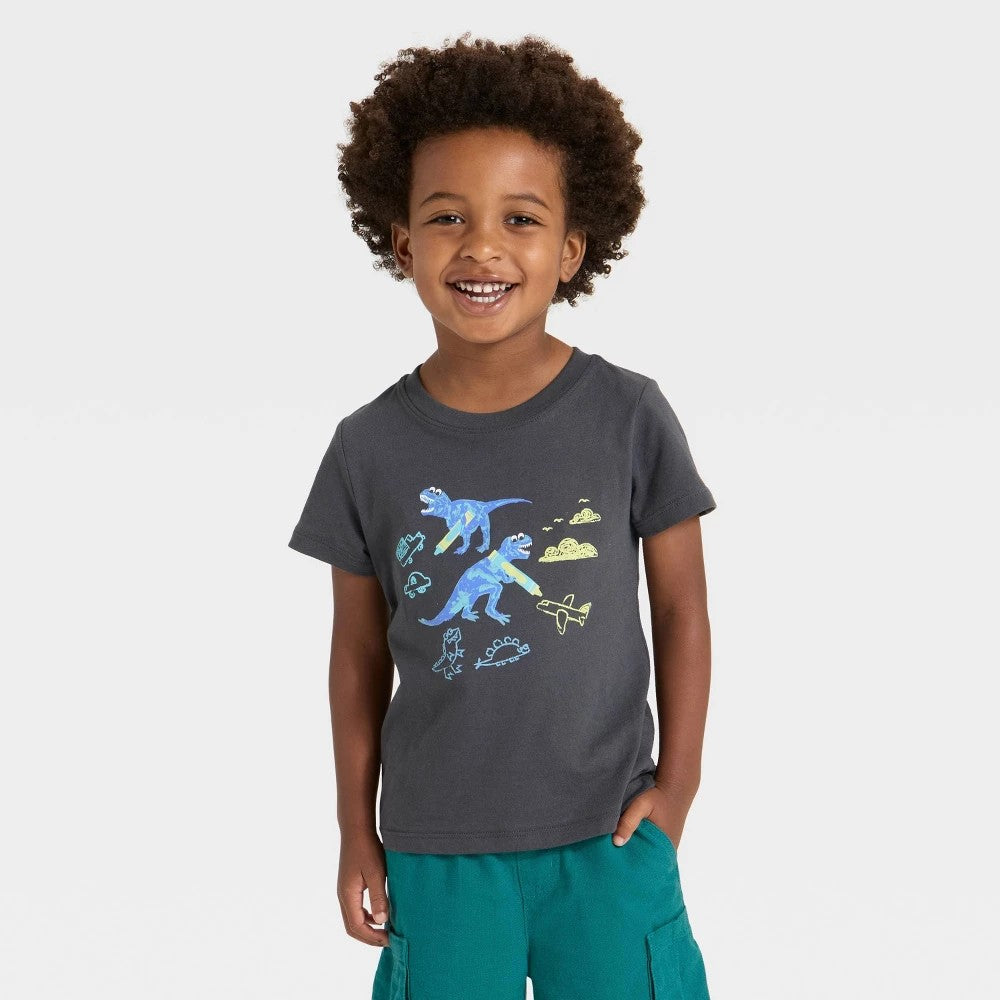 Cat & Jack Toddler Boys' Graphic T-Shirt Size 4T