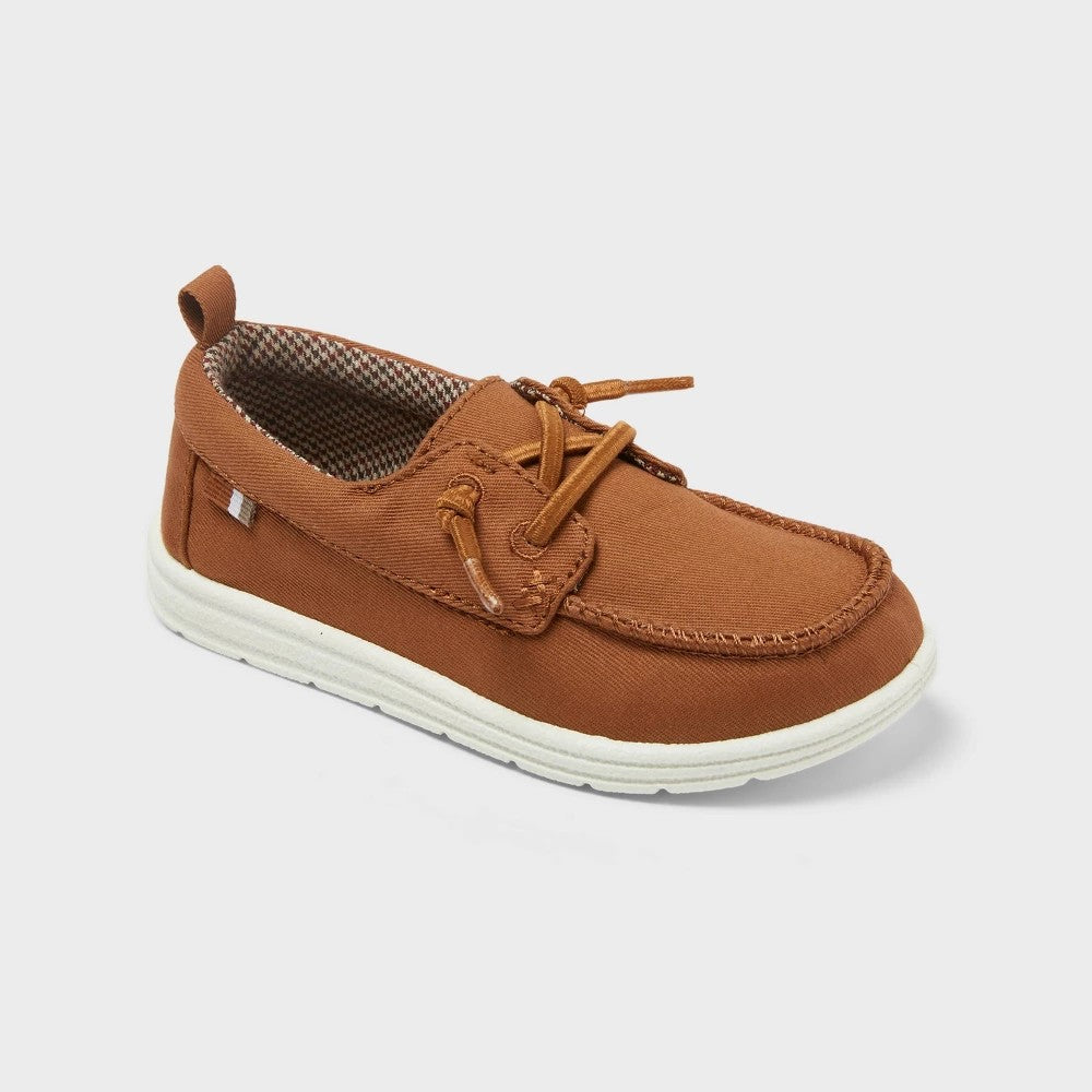 Toddler Bobby Slip-on Sneakers - Cat & Jack™ Brown 7T - Boy