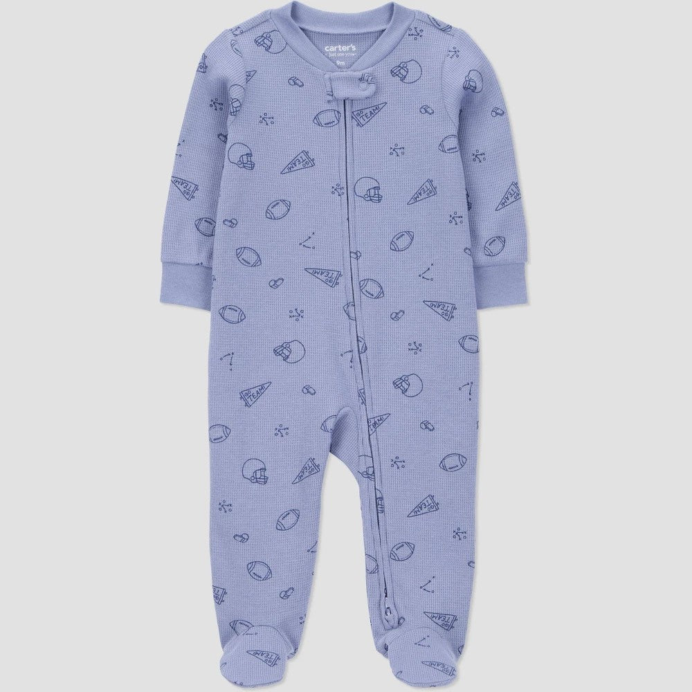Carter's Baby Boys' Sports Sleep N' Play Blue 3M