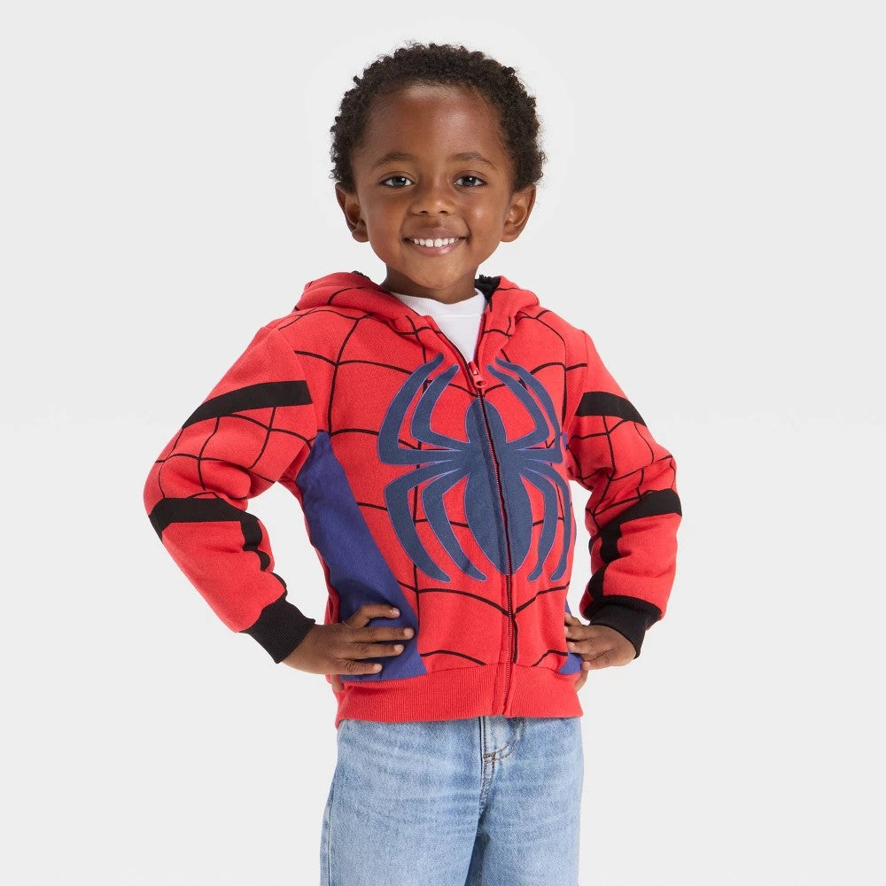 Marvel Spider-Man Toddler Boys  Hoodie  Size 18M