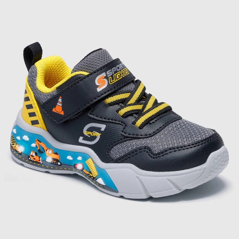 S Sport by Skechers Toddler Ian Sneakers Yellow 10T - Boys