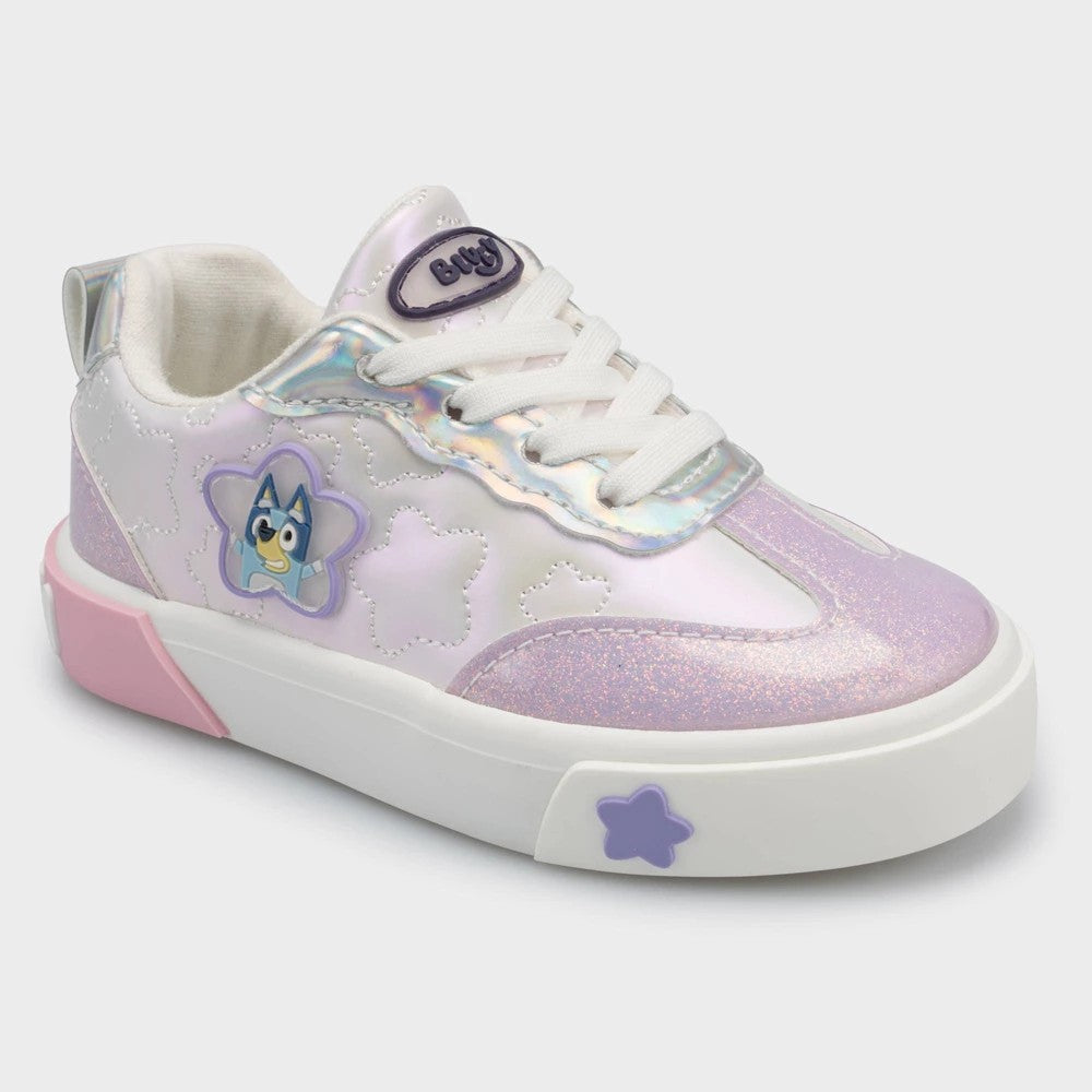 Toddler Girls Bluey & Bingo Court Low Top Sneakers Purple 11T