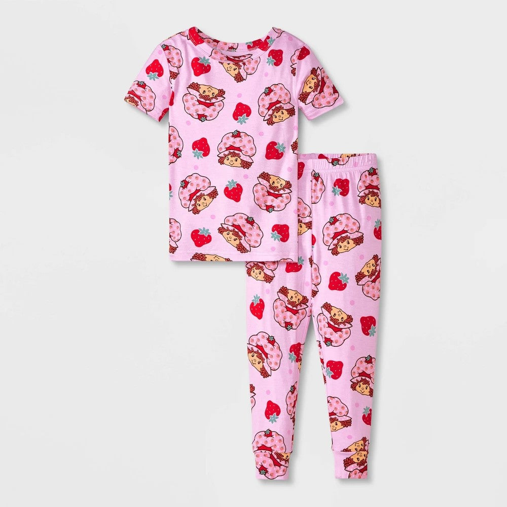 Strawberry Shortcake Toddler Girls' Pajama Set  Size 3T