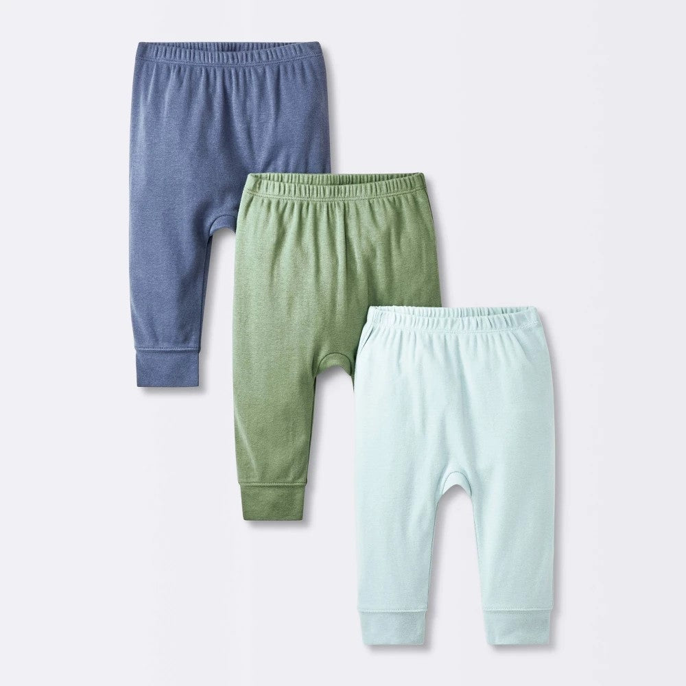 Cloud Island Cotton  boy Jogger Pants, Size 6-9M, Pack of