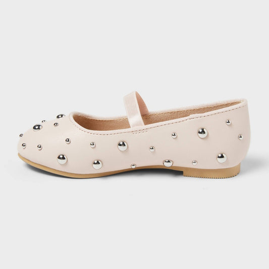 Cat & Jack Toddler Ballet Flats 5T - Memory Foam, girl