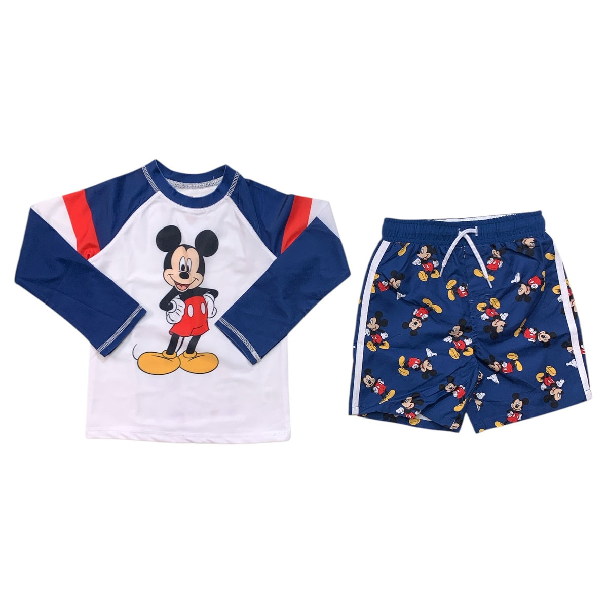 Disney Character Toddler Boys 2-Piece Swim Trunk Set, S (6/7)
