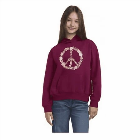 Levi's Girls' Large Raspberry Radiance Fleece Hoodie