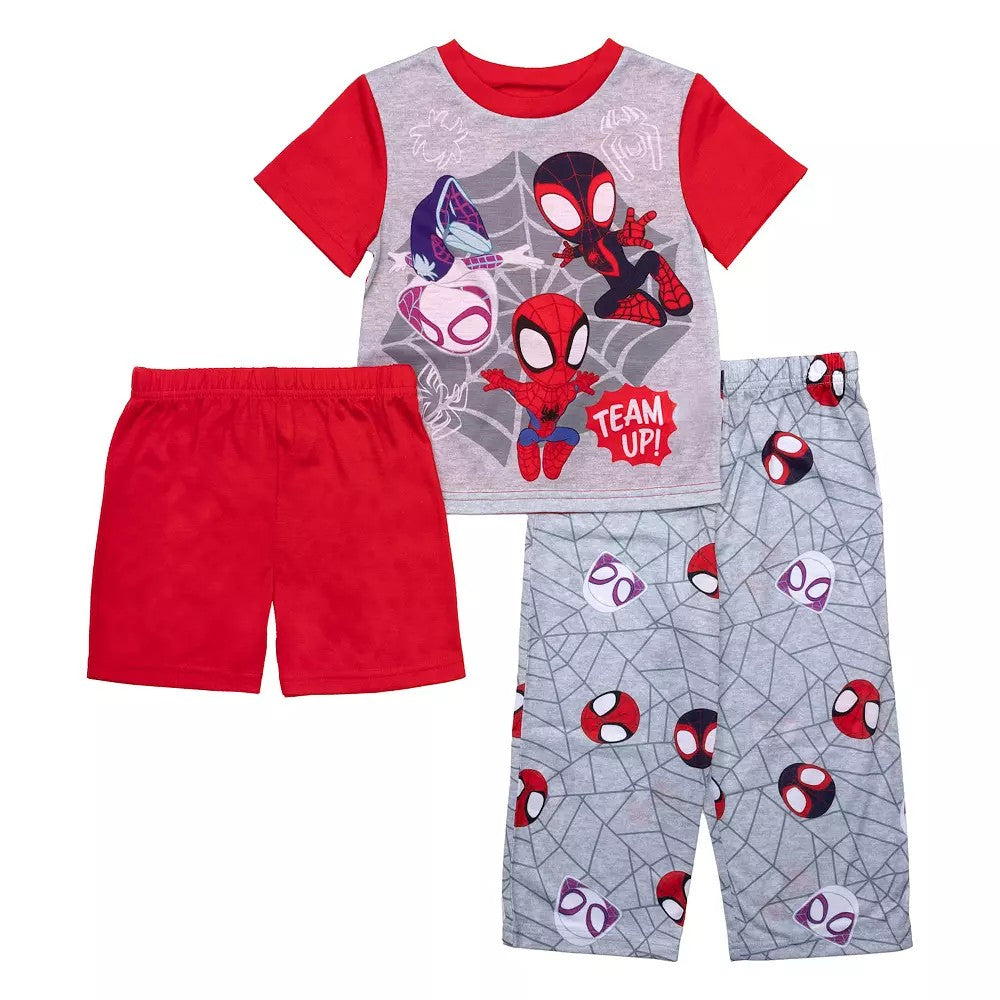 Marvel Spider-Man 3-Pc Pajama Set, boys 2T
