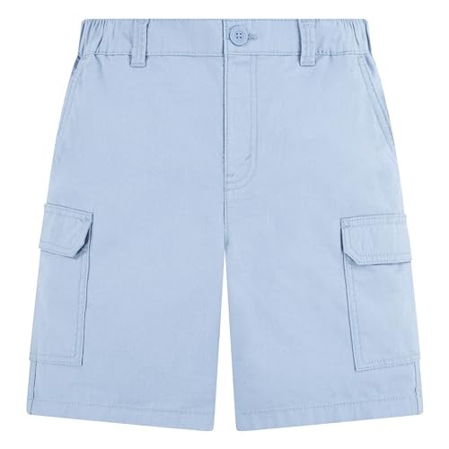 Levi's Medium Faded Denim Pull-On Cargo Shorts boys