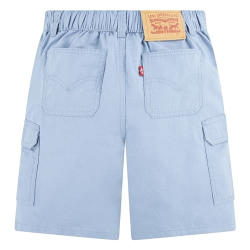 Levi's Medium Faded Denim Pull-On Cargo Shorts boys