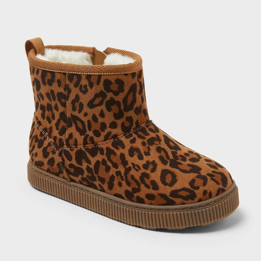 Toddler Arlo Booties - Cat & Jack Brown 10T girl