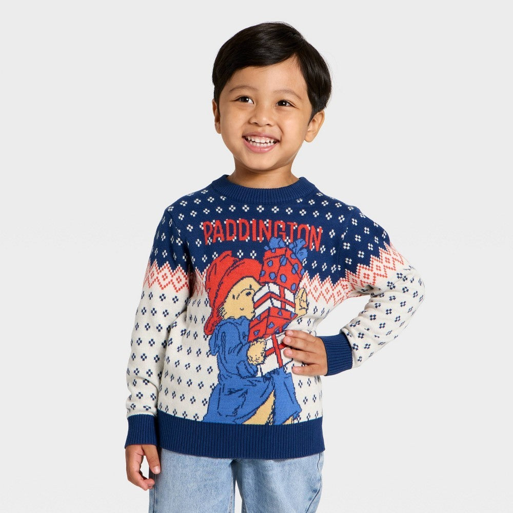Paddington Bear Boys' Christmas Sweater 2T