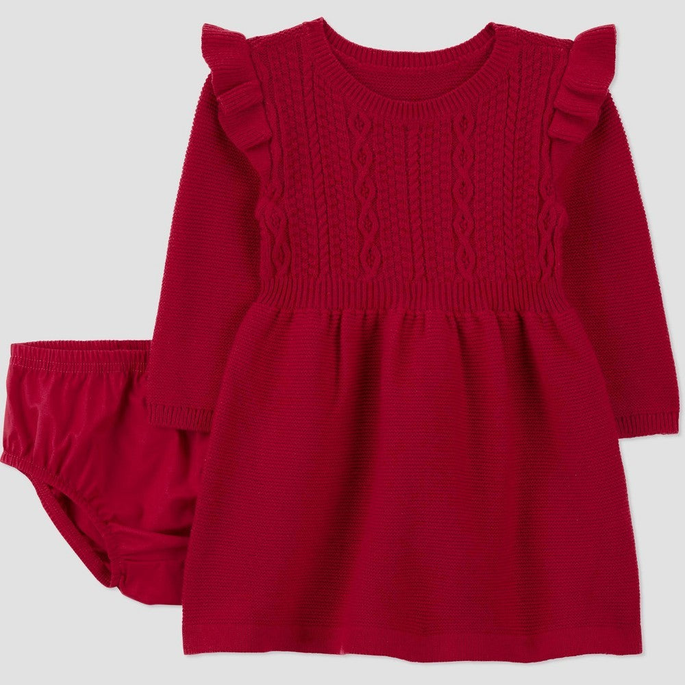 Carter's Baby Girls' Sweater Dress 18M