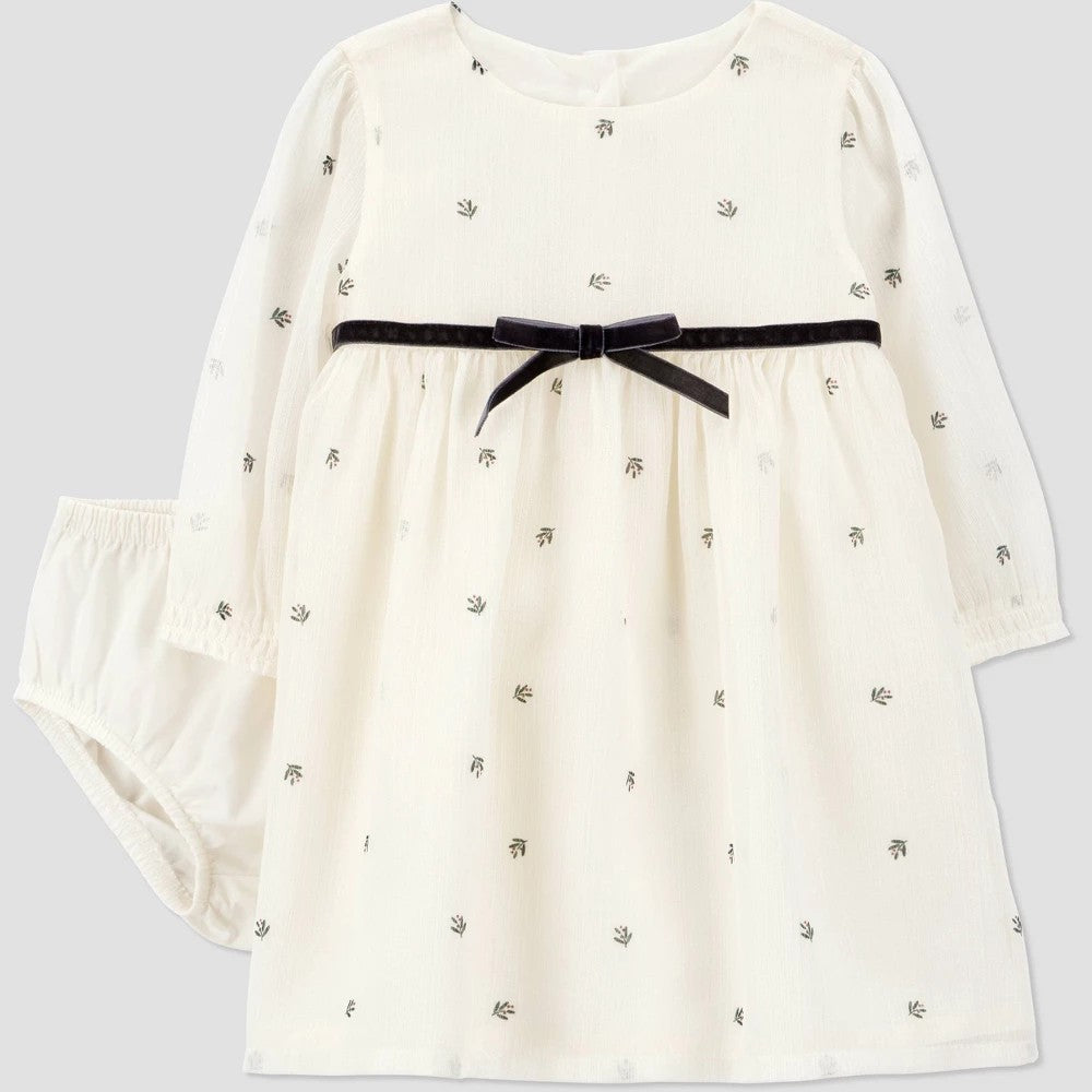 Carter's Baby Girls' Holiday Floral Dress 12M