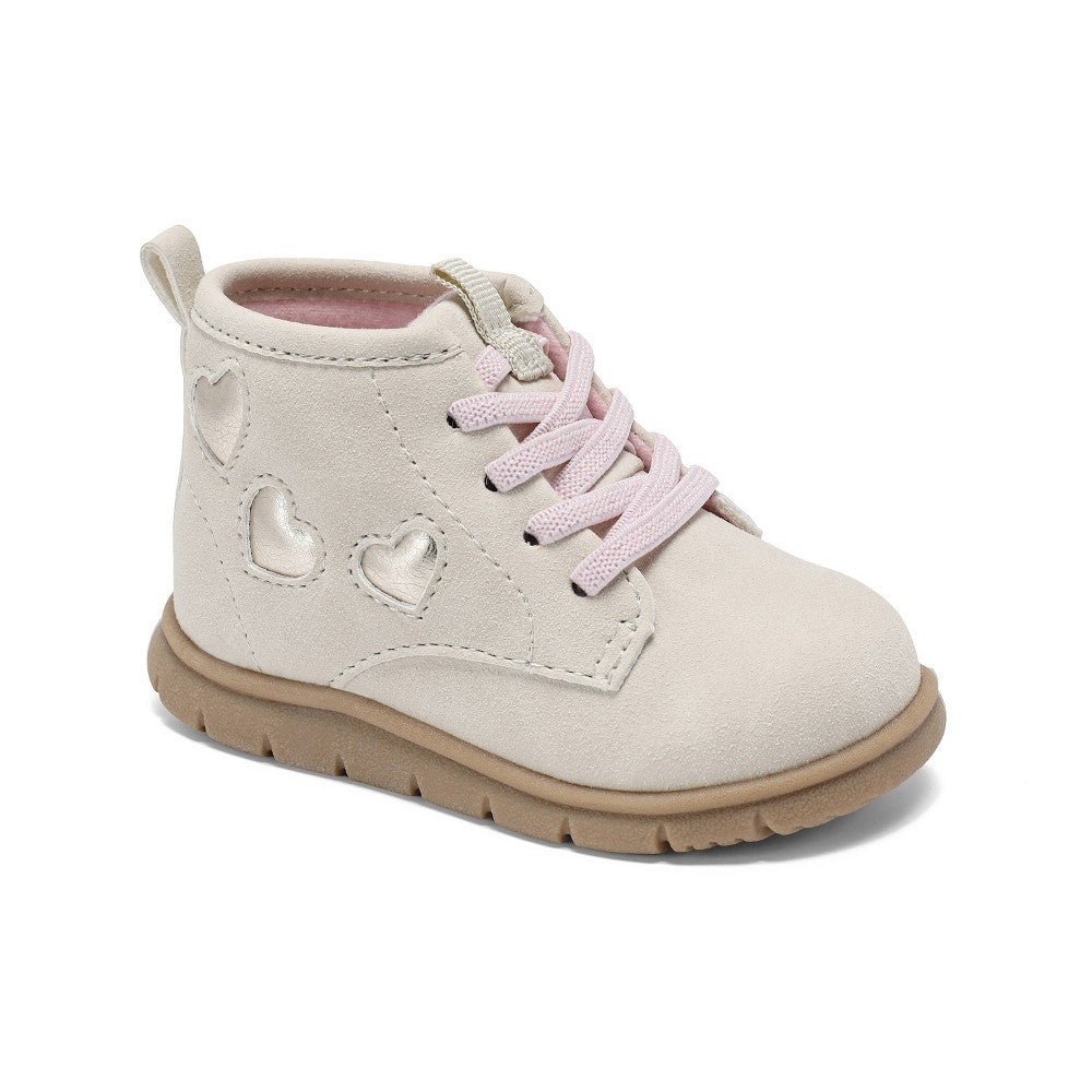 Carter's Toddler Girls' Cressida Walker Boots - Tan/Gold 3
