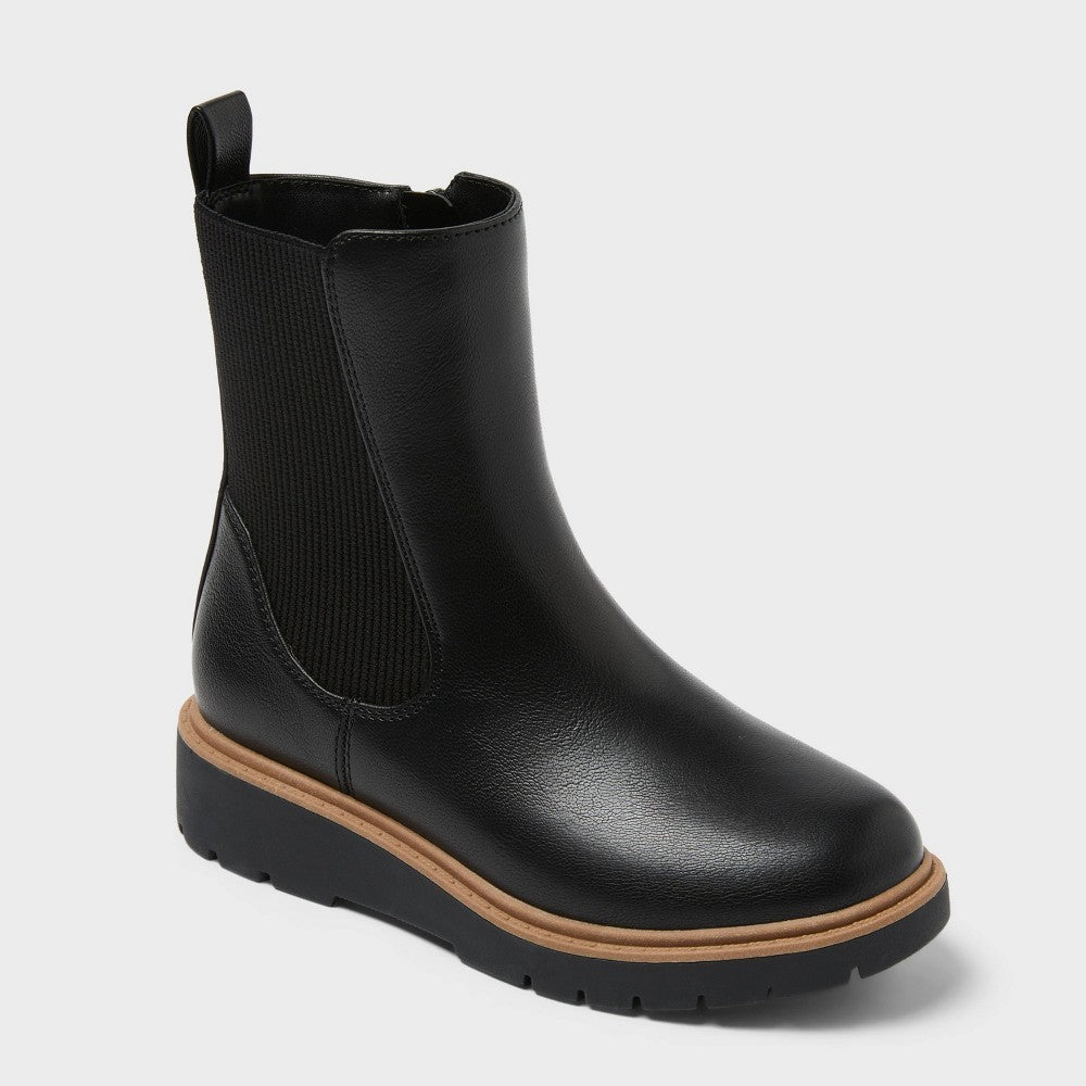 Art Class girl' Laurel Chelsea Boots Black Size 5