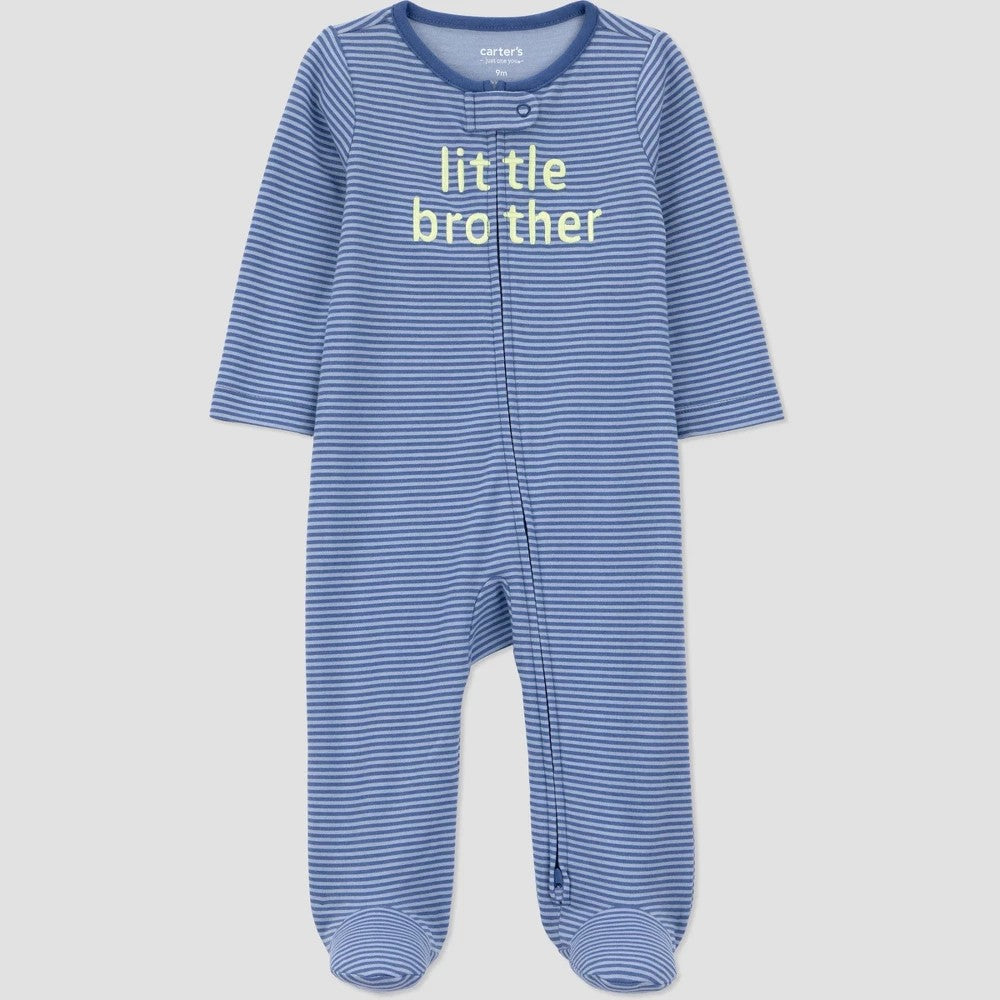 Carter's Little Brother Sleep N' Play Blue 9M Boys
