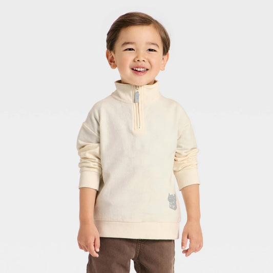 Cat & Jack Toddler Boys' Zip Sweatshirt 2T