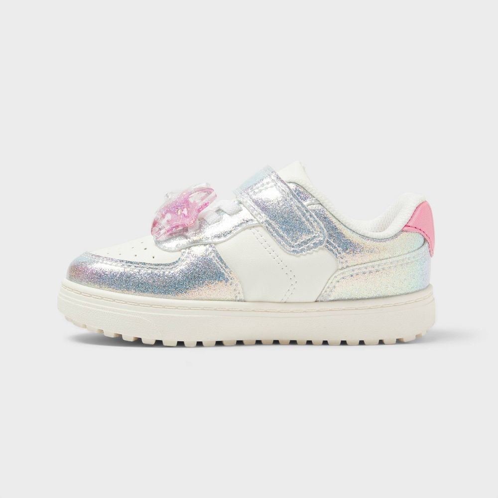 Toddler Jaid Solid Court Sneakers - Cat & Jack 7T girl