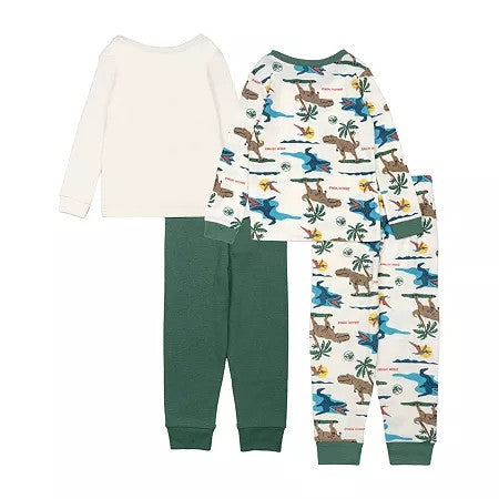 Jurassic World Toddler Pajama Set, 4t Boys 4pc