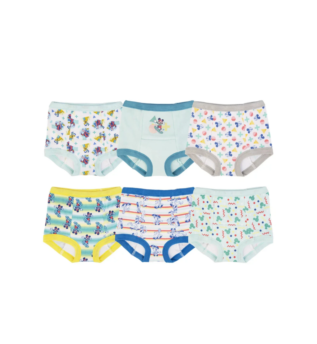 Disney boy 3T Mickey Training Pants 6pack