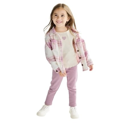 Carter's 3-Piece Playwear Set for Kids, Pink 3T girl