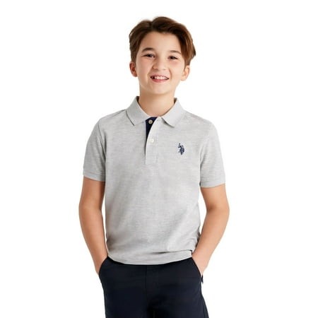 U.S. Polo Assn. Boys Short Sleeve Polo Shirt Size S