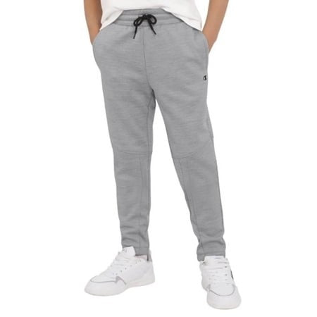 Champion boys Jogger Pants Gray, Size Medium