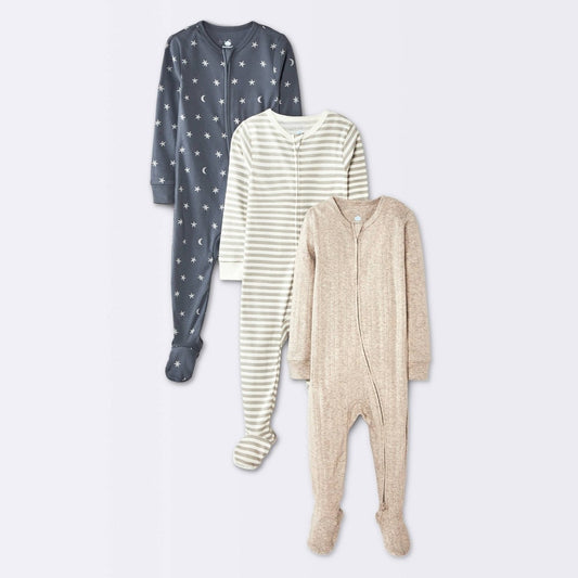 Cloud Island Baby  Boys Cotton Sleep N' Play Pajama Set Size  18M