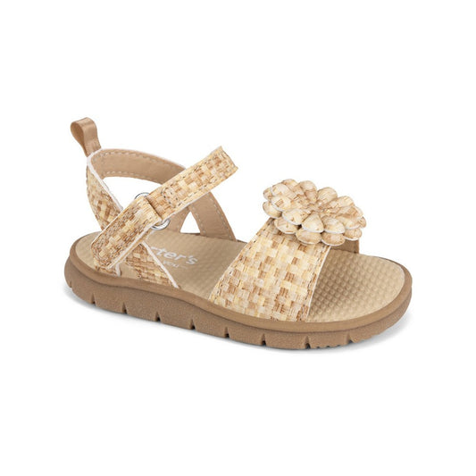Carter's baby Girls' First Walker Sandals - Tan 4