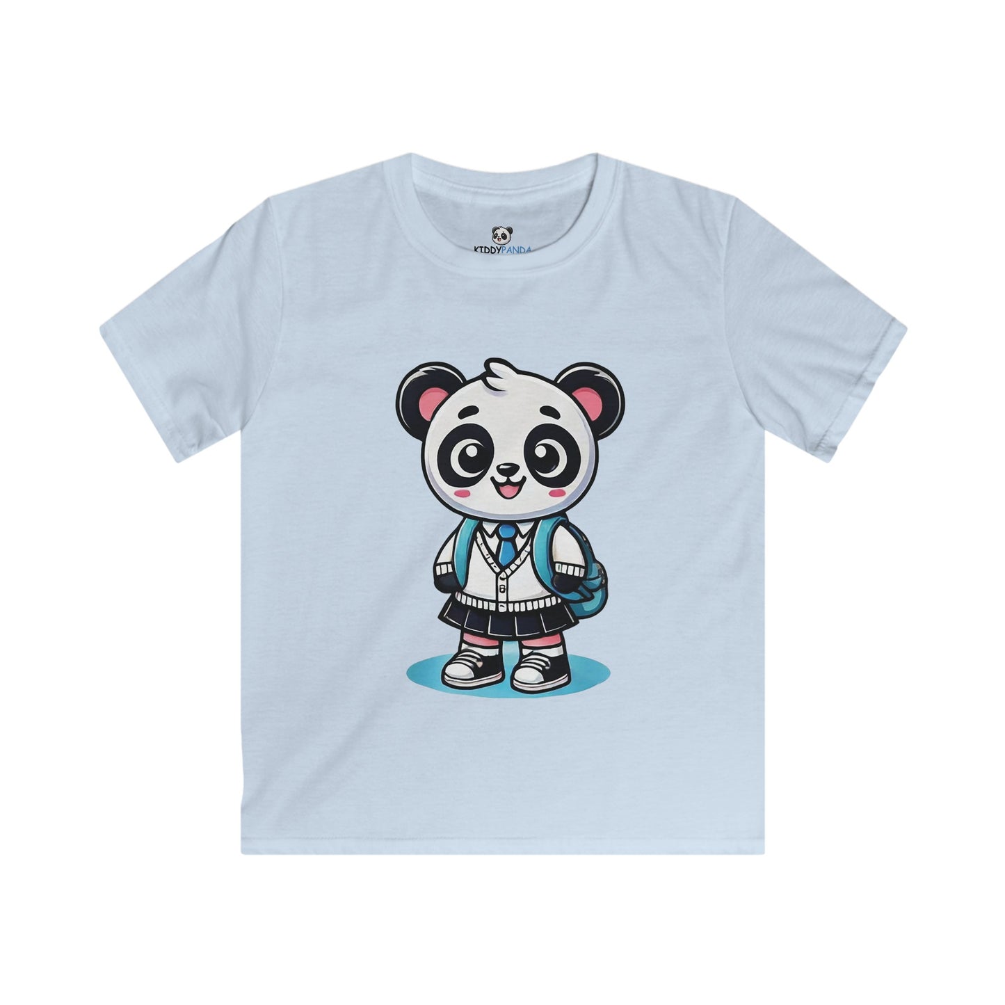 Panda School Girl T-Shirt