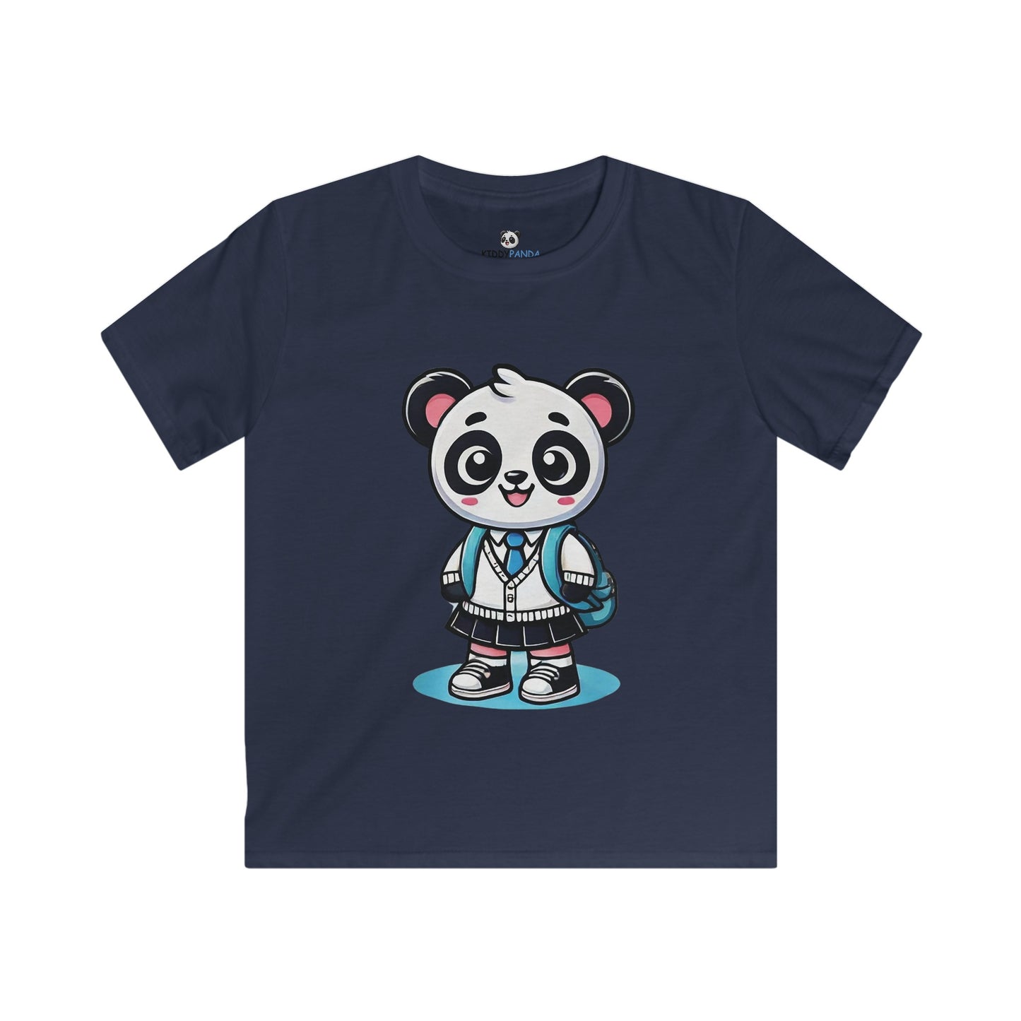 Panda School Girl T-Shirt