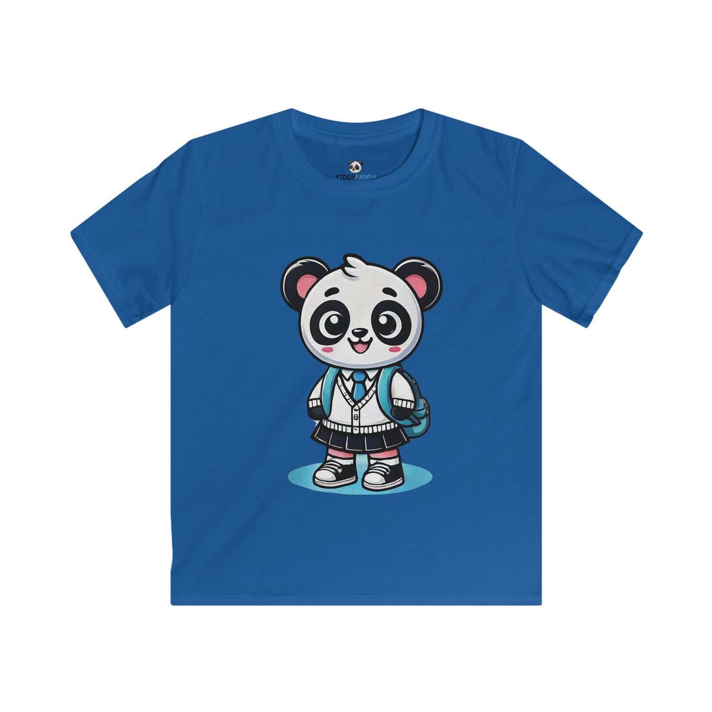 Panda School Girl T-Shirt