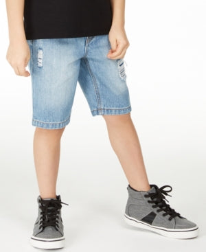 Little Boys Capri Wash Denim Shorts size 7