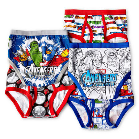 Avengers Boys Briefs Size 4 - 5 Pack Underwear