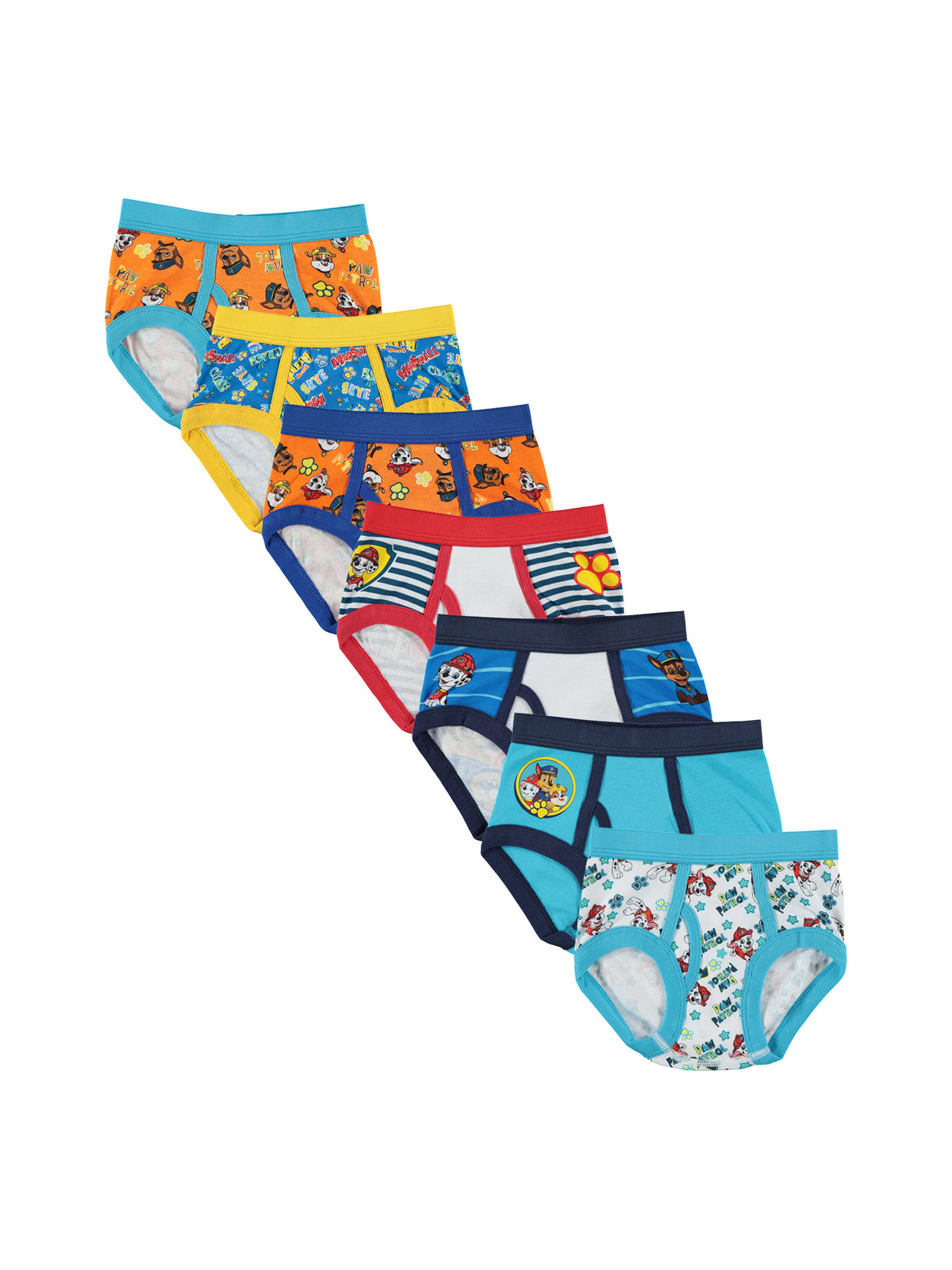 Handcraft Toddler Boys' PAW Patrol Briefs  Size 4T - Pack of 7