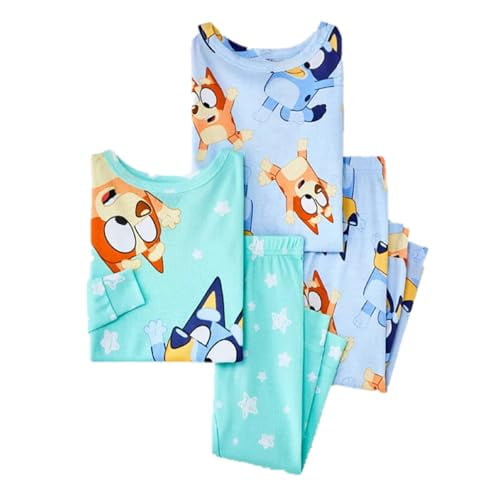 Bluey boys Pajama Set 4T - Blue