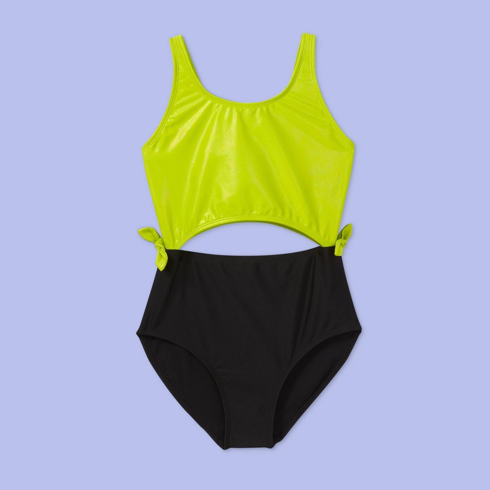 More Than Magic Girls' Cut-Out Swimsuit XS