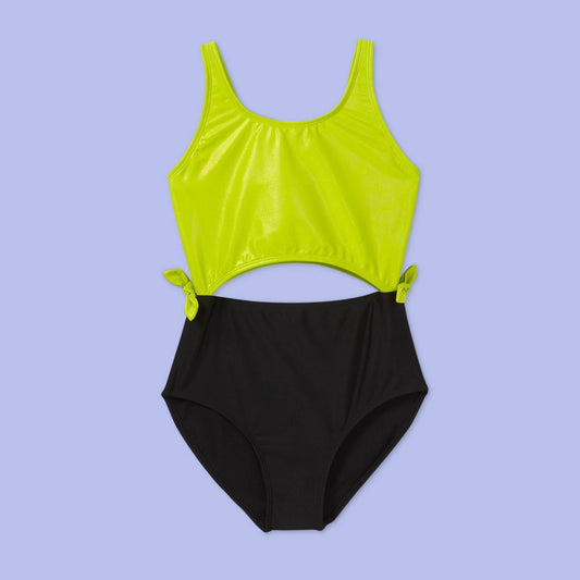 More Than Magic Girls' Cut-Out Swimsuit XS