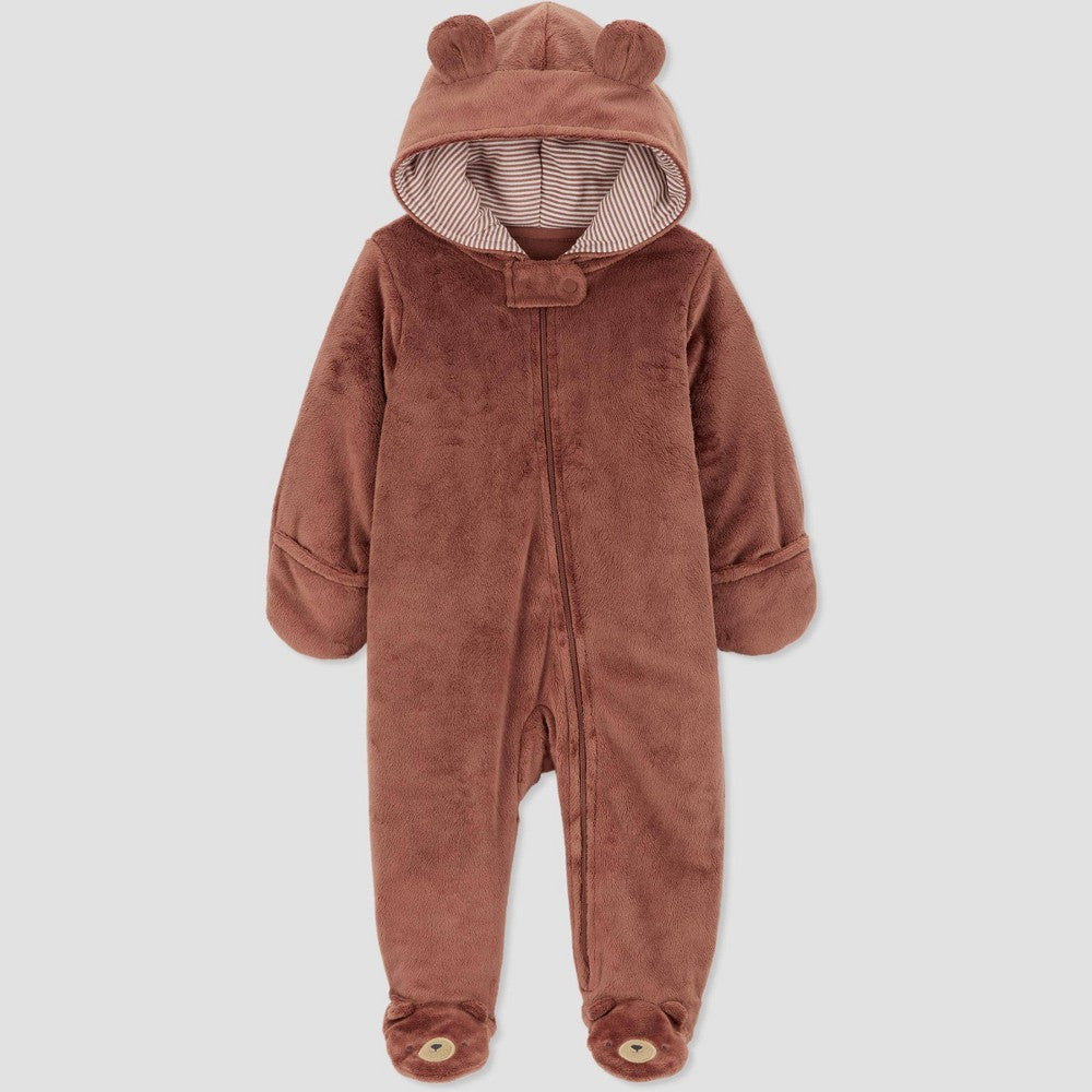 Carter's Just One You Baby Romper Newborn Brown boys