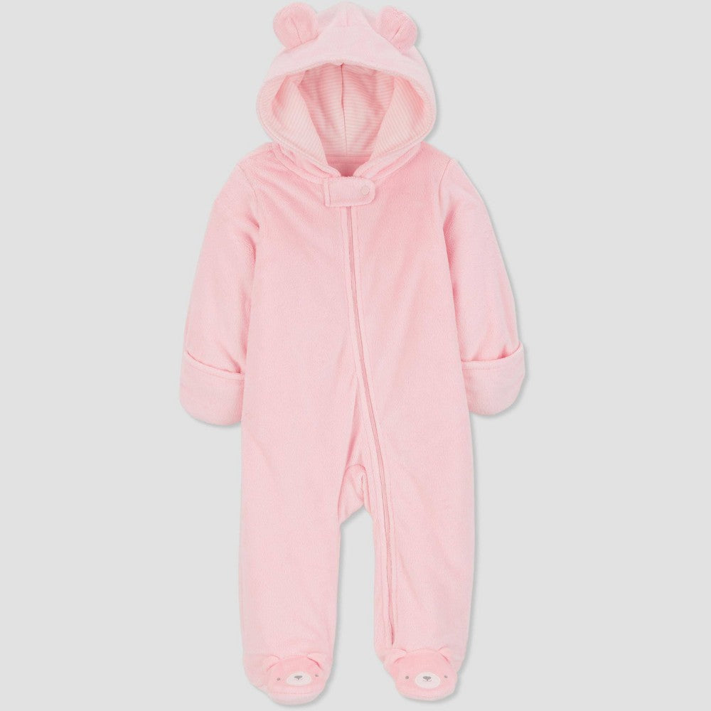Carter's Baby Girls' Pink Romper, Size 3M