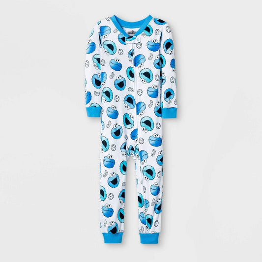 Toddler Boys' Cookie Monster Snug Fit Union Suit -12 months