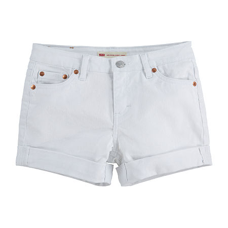 Levi's Girlfriend Shorty Shorts for Big Girls Size 14