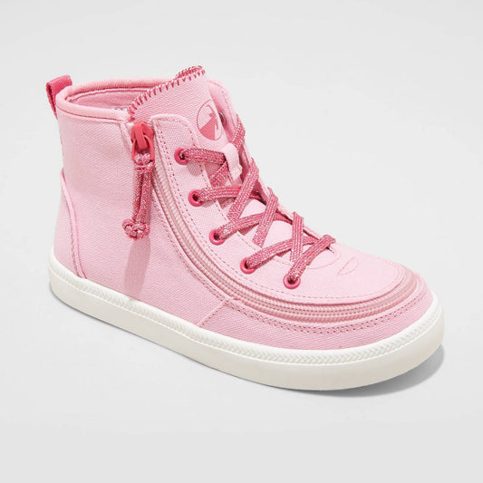BILLY Footwear Girls' Haring Essential High Top Sneakers Classic Lace-Up Shoes