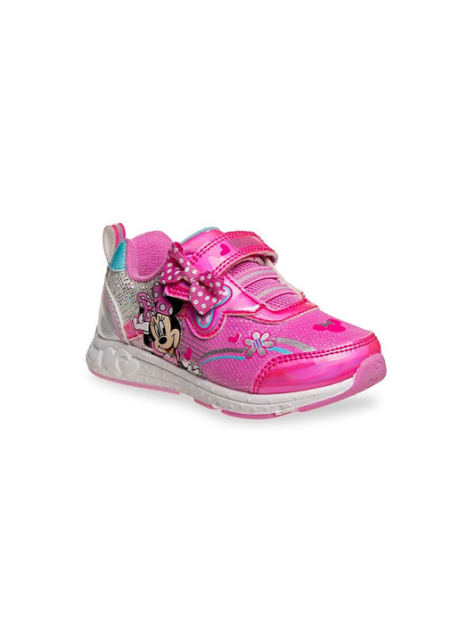 Disney's Minnie Mouse Toddler Girls' Light-up Sneakers, Toddler Girl's, Size: 12, Pink
