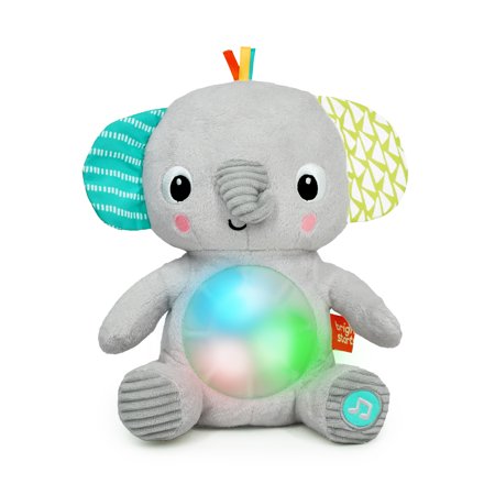 Bright Starts Hug-a-Bye Baby Boy Elephant Stuffed Animal & Soft Toy Soother OS