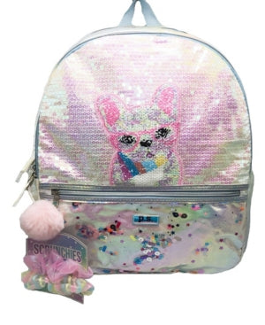 Love 2 Design Friendship Backpack with Hair Scrunchies Girl